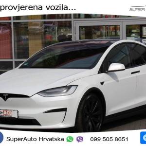 Tesla Model X Plaid 1020 KS, PANO+ZRAČNI+360+GR SJED+ACC+KEY+VIRT+LANE
