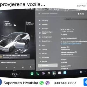 Tesla Model Y Long Range 299 KS, PANO+ACC+KAM+GR SJED+LED+LANE