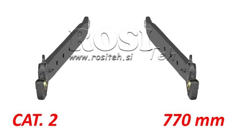TRAKTORSKE NOSIVE RUKE TRI-TOČKOVNE HIDRAVLIKE CAT. 2 - 70x20 mm - 770