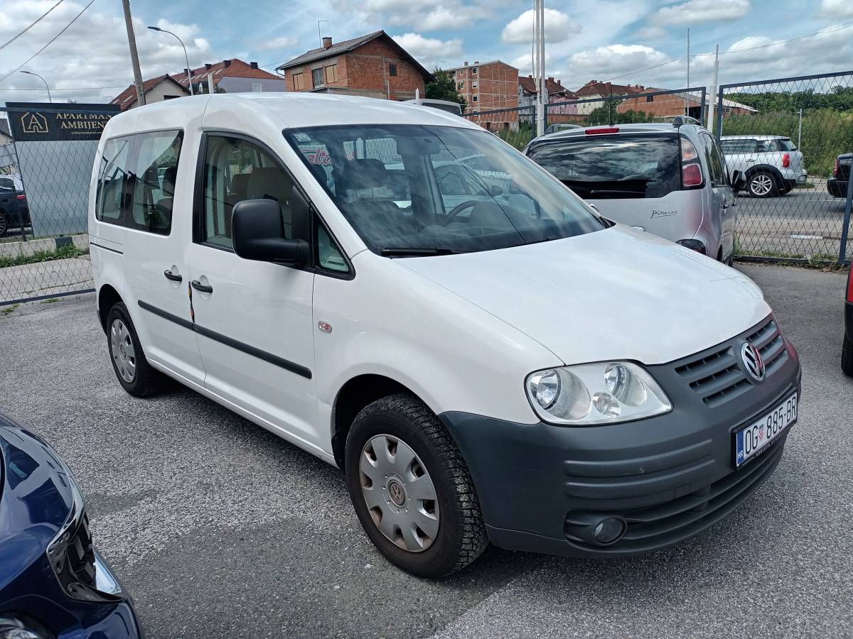 VW Caddy 1.9 Tdi 5 sjedala,klima,1 vlasnik,servisna knjiga,HR auto