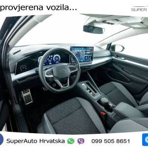VW Golf 8 1.5 TSI DSG Life 204 KS, LED+ACC+GR SJED+360+VIRT+PDC