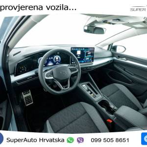 VW Golf 8 1.5 TSI DSG Life 204 KS, LED+ACC+GR SJED+ASIST+VIRT+PDC