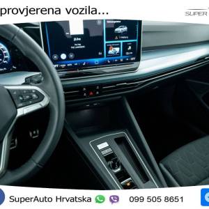 VW Golf 8 1.5 TSI DSG Life 204 KS, LED+ACC+GR SJED+ASIST+VIRT+PDC