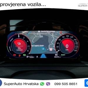 VW Golf 8 GTE 1.4 TSI DSG 245 KS, MATRIX+ACC+KAM+VIRT+PDC