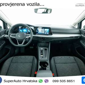 VW Golf 8 Variant 1.0 eTSI DSG Life 110 KS, LED+ACC+KAM+VIRT+PDC