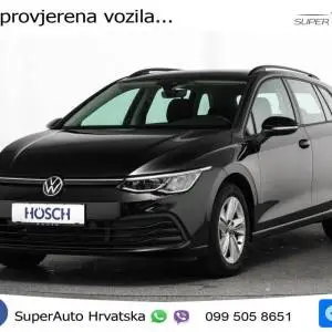 VW Golf 8 Variant 1.0 eTSI DSG Life 110 KS, LED+ACC+KAM+VIRT+PDC