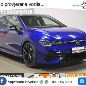 VW Golf VIII 2.0 TSI 4M DSG Black Style 333 KS, PANO+360+GR SJED+ACC+AKROPOVIC