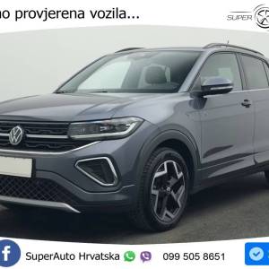 VW T-Cross 1.5 TSI DSG R-Line 150 KS, ACC+KAM+GR SJED+VIRT+LANE