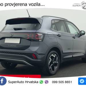 VW T-Cross 1.5 TSI DSG R-Line 150 KS, ACC+KAM+GR SJED+VIRT+LANE