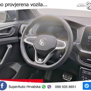 VW T-Cross 1.5 TSI DSG R-Line 150 KS, ACC+KAM+GR SJED+VIRT+LANE