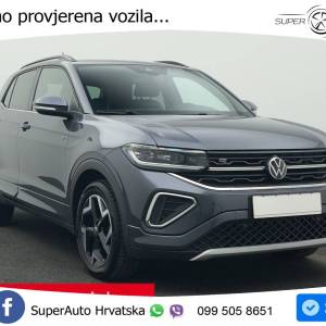 VW T-Cross 1.5 TSI DSG R-Line 150 KS, ACC+KAM+GR SJED+VIRT+LANE