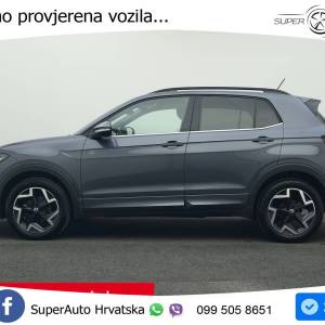 VW T-Cross 1.5 TSI DSG R-Line 150 KS, ACC+KAM+GR SJED+VIRT+LANE