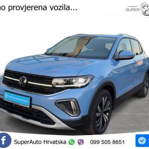 VW T-Cross 1.5 TSI DSG Style 150 KS, ACC+KAM+KEY+GR SJED+VIRT+LANE