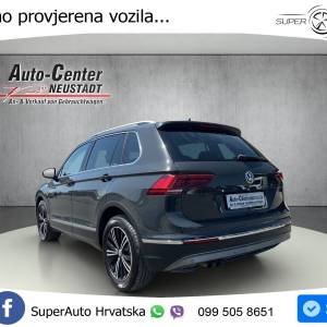 VW Tiguan 2.0 TDI DSG Highline 150 KS, ACC+KAM+KEY+GR SJED+LED+LANE