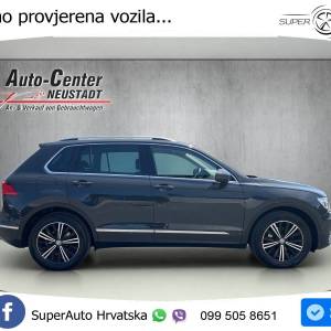 VW Tiguan 2.0 TDI DSG Highline 150 KS, ACC+KAM+KEY+GR SJED+LED+LANE