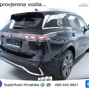 VW Tiguan 2.0 TSI 4M DSG R-Line 204 KS, LED+ACC+PANO+GR SJED+360+PARK+MASAŽA