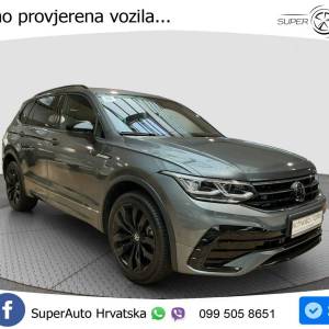 VW Tiguan Allspace 2.0 TDI 4M DSG R-Line 200 KS, 7-SJED+LED+ACC+GR SJED+360+PARK