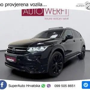 VW Tiguan Allspace 2.0 TDI 4M DSG R Line 200 KS, LED+ACC+PANO+4xGR SJED+360+HEAD