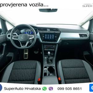 VW Touran 2.0 TDI DSG Comfortline 150 KS, 7-SJED+LED+ACC+GR SJED+KAM+VIRT