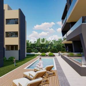 ZADAR, SUKOŠAN - Novogradnja sa zajedničkim bazenom 110 m od mora S2
