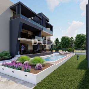 ZADAR, SUKOŠAN - Novogradnja sa zajedničkim bazenom 110 m od mora S2