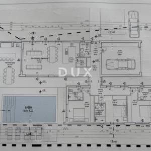 ZADAR, ZEMUNIK G. – Luksuzna moderna vila (B) prizemnica s bazenom