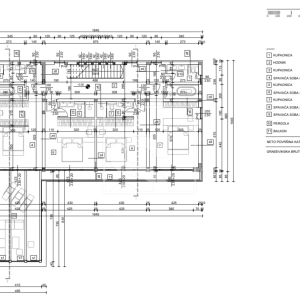 Zemljište s dozvolom i izgrađenim temeljem s pogledom na more