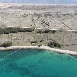 Zemljište turističke namjene, uz more, investicija, otok Pag, 15.000m2