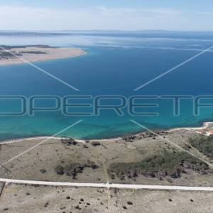 Zemljište turističke namjene, uz more, investicija, otok Pag, 15.000m2