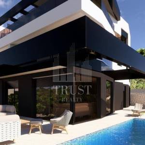 Apartman u prizemlju s privatnim bazenom u gradu Krku