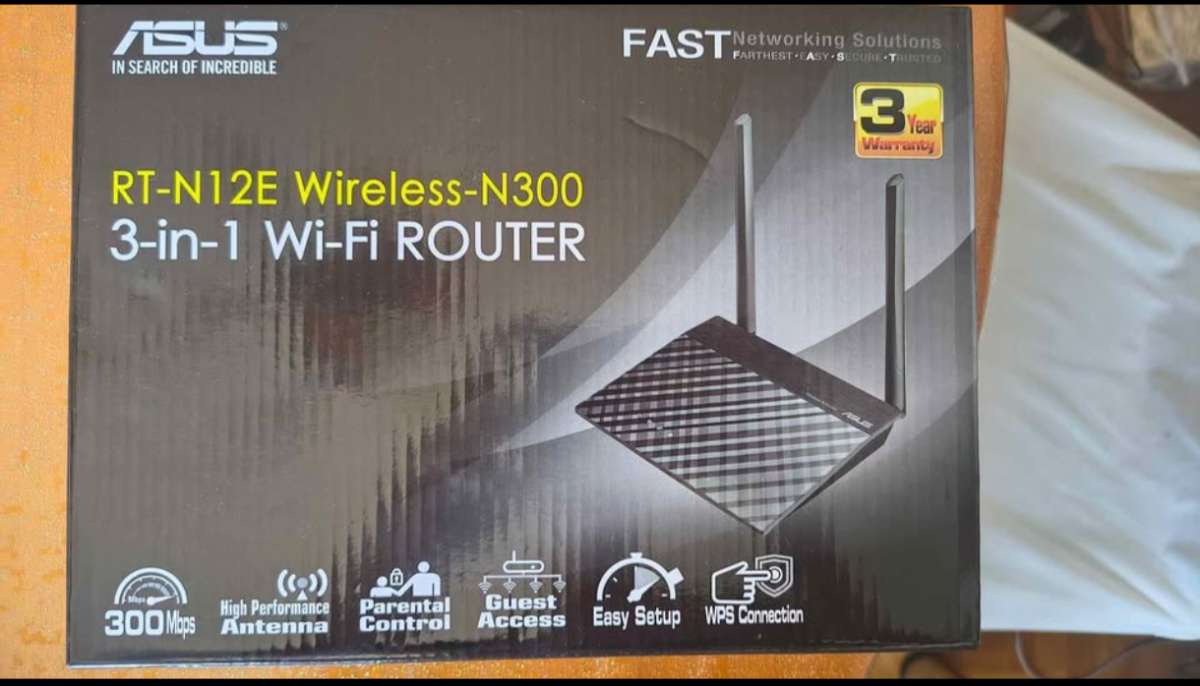 ASUS 3/1 ROUTER NOVO