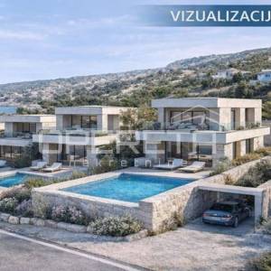 ATRAKTIVNO GRAĐEVINSKO ZEMLJIŠTE – KANICA / ROGOZNICA, 90m OD MORA, ASFLATIRANI 