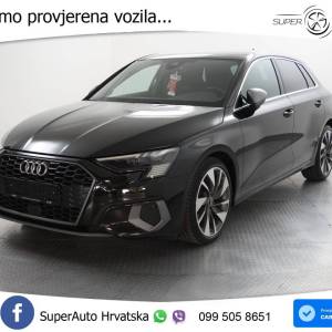 Audi A3 SB 30 TDI S line 116 KS, MATRIX+GR SJED+VIRT+ASIST