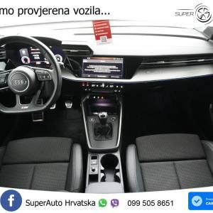 Audi A3 SB 30 TDI S line 116 KS, MATRIX+GR SJED+VIRT+ASIST