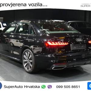 Audi A4 40 TDI quattro Aut. S line 204 KS, LED+KAM+GR SJED+VIRT