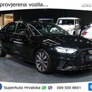 Audi A4 40 TDI quattro Aut. S line 204 KS, LED+KAM+GR SJED+VIRT