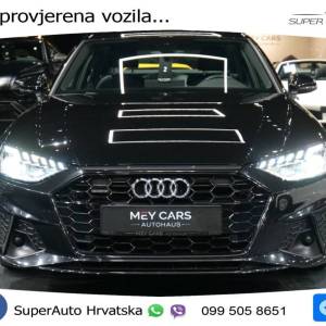 Audi A4 40 TDI quattro Aut. S line 204 KS, LED+KAM+GR SJED+VIRT