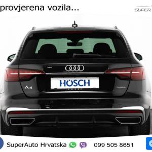 Audi A4 Avant 40 TDI quattro S tronic 2xS line 204 KS, ACC+KAM+VIRT+NAVI