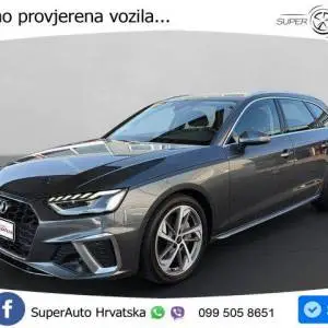Audi A4 Avant 40 TDI quattro Aut. S line 204 KS, ACC+LED+KAM+GR SJED+VIRT+ASIST