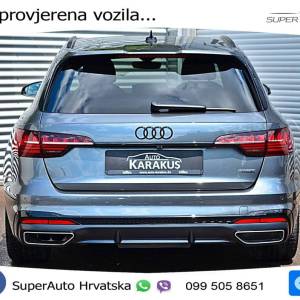 Audi A4 Avant 40 TDI quattro Aut. S line 204 KS, LED+KAM+GR SJED+PANO+NAVI