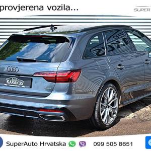 Audi A4 Avant 40 TDI quattro Aut. S line 204 KS, LED+KAM+GR SJED+PANO+NAVI