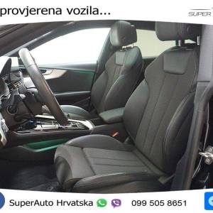 Audi A5 40 TFSI quattro S tronic 2xS line 204 KS, ACC+KAM+GR SJED+PANO+HEAD