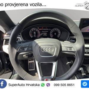 Audi A5 SB 40 TFSI quattro S tronic S line 204 KS, ACC+KAM+GR SJED+PANO+ASIST