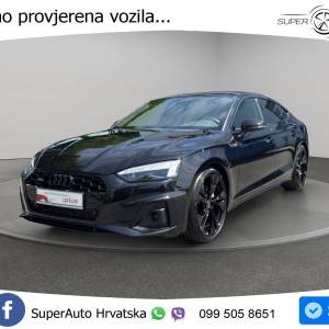 Audi A5 SB 40 TFSI quattro S tronic S line 204 KS, ACC+KAM+GR SJED+PANO+ASIST