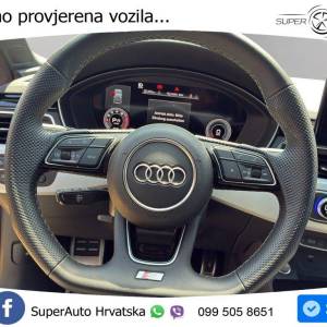 Audi A5 SB 40 TFSI quattro S tronic S line 204 KS, KAM+LED+GR SJED+VIRT+NAVI