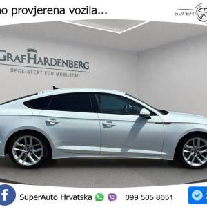 Audi A5 SB 40 TFSI quattro S tronic S line 204 KS, KAM+LED+GR SJED+VIRT+NAVI