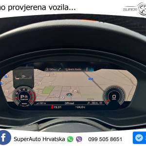 Audi A5 SB 40 TFSI quattro S tronic 204 KS, KAM+LED+GR SJED+VIRT+NAVI