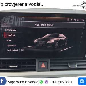 Audi A5 SB 40 TFSI quattro S tronic 204 KS, KAM+LED+GR SJED+VIRT+NAVI