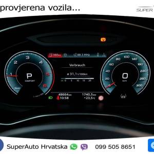 Audi A6 Avant 40 TDI quattro S tronic 2xS line 204 KS, LED+ACC+GR SJED+KAM+VIRT