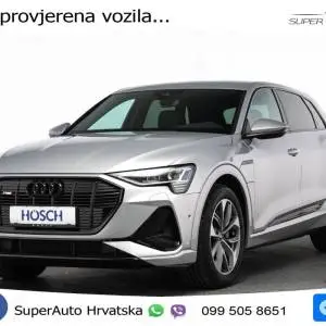 Audi e-tron 50 71 kWh quattro 2xS line 313 KS, MATRIX+ZRAČNI+GR SJED+KAM+VIRT